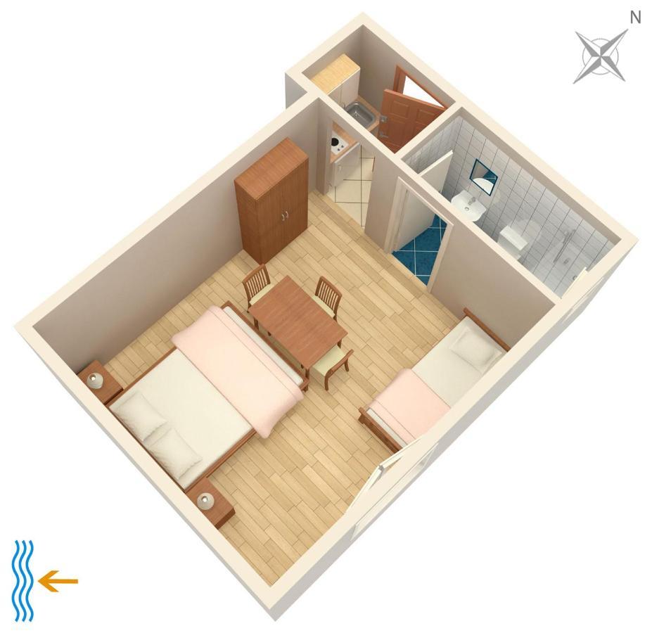 Studio Tucepi 6695C Bagian luar foto